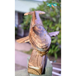 Sculpture Baleine socle