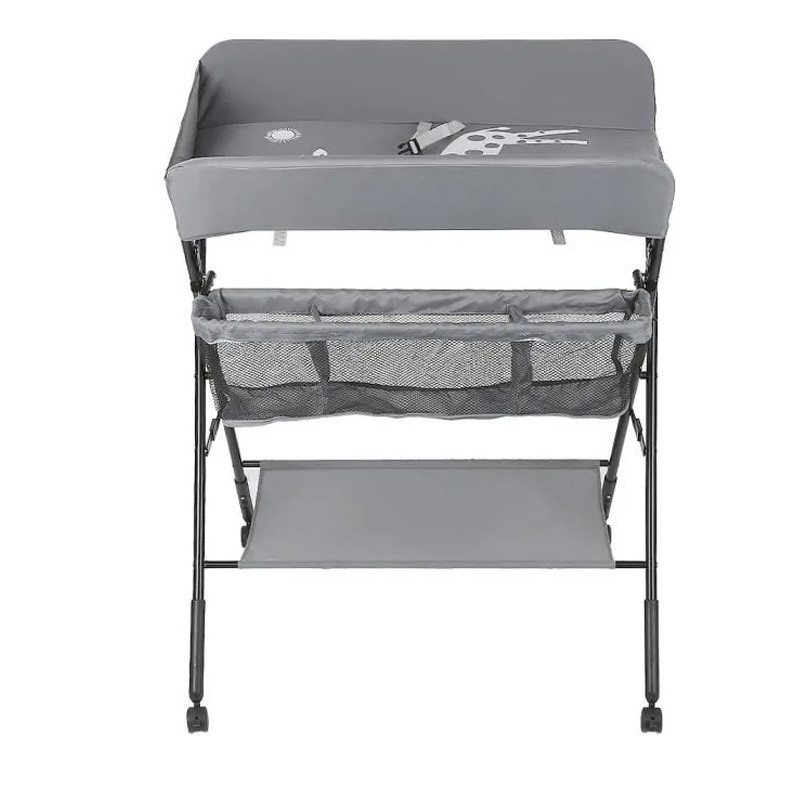 Folding baby changing table