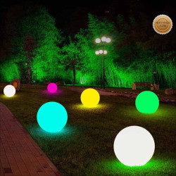 Articles de jardin Papeete : Boule Lumineuse piscine et extérieur