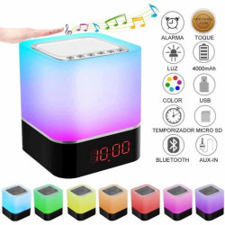 Enceinte Bluetooth pour enfant l veilleuse multicolore Tahiti