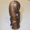 Mini Polynesian Tiki in Oceanian Walnut - Unique Craft | Ventanou