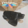 Local Polynesian handicrafts online: stone-carved turtle