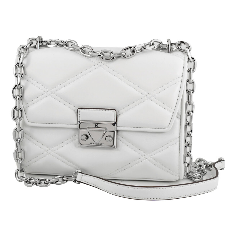 Women's Handbag Michael Kors - Serena White |  | Tahiti