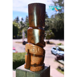 Unique Polynesian Sculptures and Tikis | Authentic Art Online