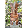 Marquesan tiki in Tou wood - 100% Polynesian craftsmanship I Ventanou