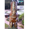 Artisanat Marquisien - Handmade wooden tiki - Polynesian art ventanou