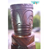 Genuine Marquisian Tiki 21cm - Exclusive Polynesian Art  | Ventanou