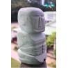 Hand-carved stone Tiki, a cultural treasure from Polynesian islands |