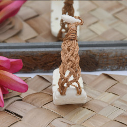 Tiki Bracelet – Moorea Handicraft in Bone and Coconut Fiber