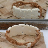 Tiki Bracelet – Moorea Handicraft in Bone and Coconut Fiber