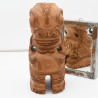 Tiki "Aito" – Hand-Carved Teak Warrior from Marquesas Islands