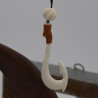 French polynesia Artisan Jewelry - Pendant Carved Hook