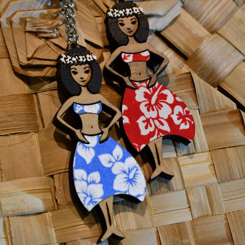 Vahiné Keychain: Polynesian Souvenirs and Gifts