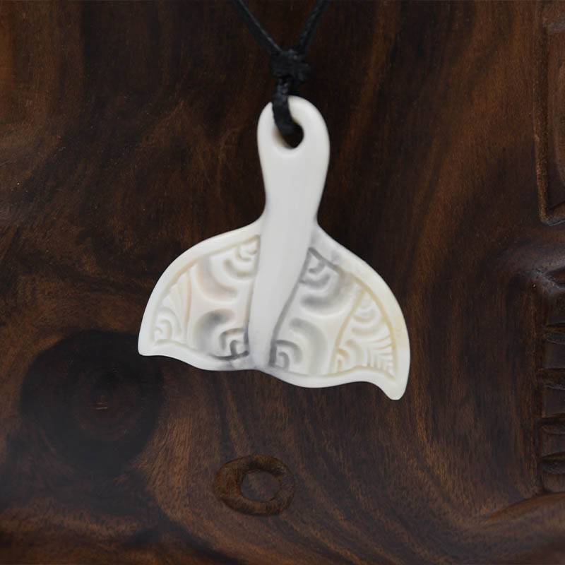 Whale Tail Necklace – Polynesian Artisanal Jewelry in Moorea