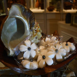 Tiare Flower Soap with Tahitian Pearl – Local Craft | Ventanou