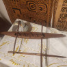 Rosewood Canoe Sculpture | Polynesian Art | Ventanou