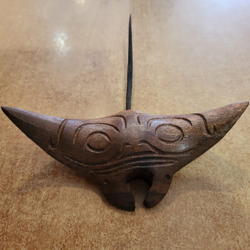 Marquesas stingray sculpture  | Local crafts from Polynesia