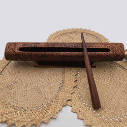 To'ere in Rosewood from Marquesas Islands - Traditional Percussion