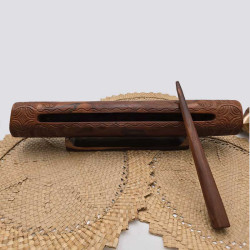 To'ere in Rosewood from Marquesas Islands - Traditional Percussion