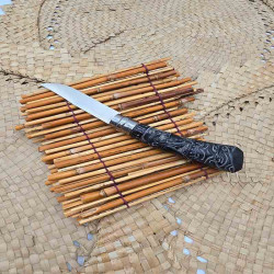 Hand-Carved Horn Knife – Polynesian Craftsmanship | Ventanou