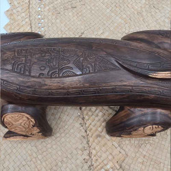 Lezard Carving - Local Art online store in Moorea | Ventanou