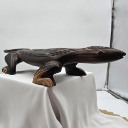 Lezard Carving - Local Art online store in Moorea | Ventanou