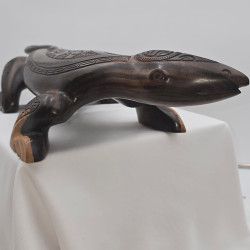 Lezard Carving - Local Art online store in Moorea | Ventanou