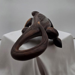 Lezard Carving - Local Art online store in Moorea | Ventanou