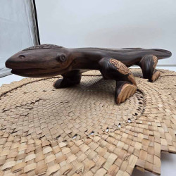 Lezard Carving - Local Art online store in Moorea | Ventanou