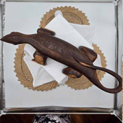 Lezard Carving - Local Art online store in Moorea | Ventanou