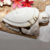 Sculpture Tortue en corail - Artisanat de Tahiti | Ventanou Polynésie