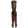 Marquesan Tiki King - Rosewood Carving Art from Polynésia Ventanou