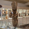 Double Tiki Tattooed Turtle - Heritage of Ua Pou | Moorea Art Gallery