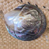 Sea Turtle Engraved Mother-of-Pearl - Polynesian Elegance | Ventanou