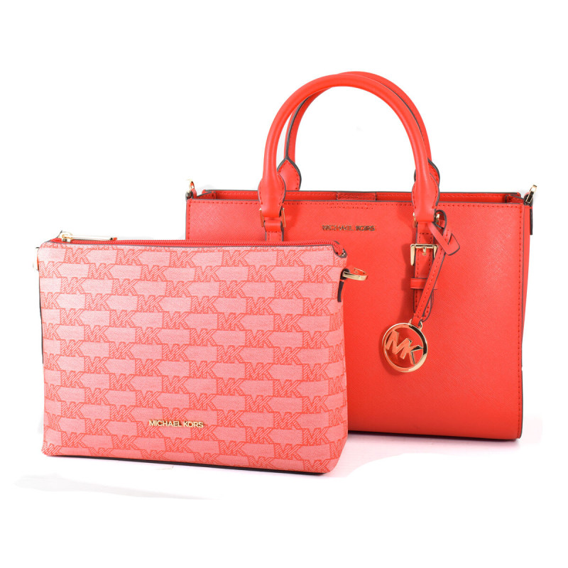 Sac-à-main Femme Michael Kors CHARLOTE Rouge | Réunion