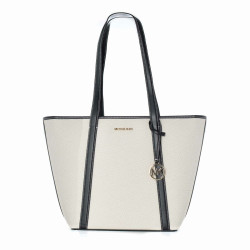 Sac-à-main Femme Michael Kors PRATT Blanc 29 x 28 x 12 cm