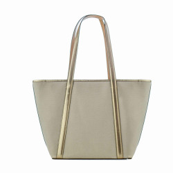 Sac-à-main Femme Michael Kors PRATT Doré 29 x 28 x 12 cm