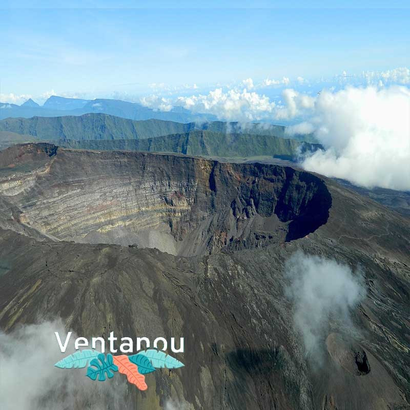 Piton de la Fournaise volcano activity Reunion Island