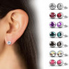 Boucles d'oreilles fantaisie femme