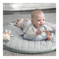 Play mat Ingenuity Reversible Wood