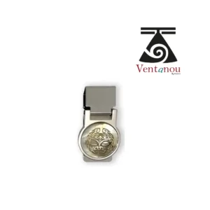 pince-a-billet-en-nacre-de-tahiti-tiki Pince à billet - Money clip tiki