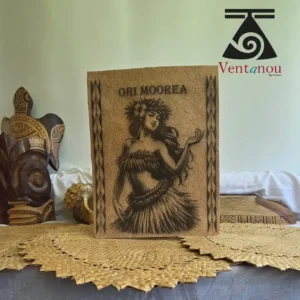 tapa-polynesien-vahine Tapa Tahitien - Vahiné en fibre végétale