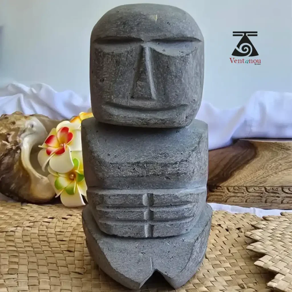 Polynesian Art Gallery 5 stone sculpture from French Polynesia