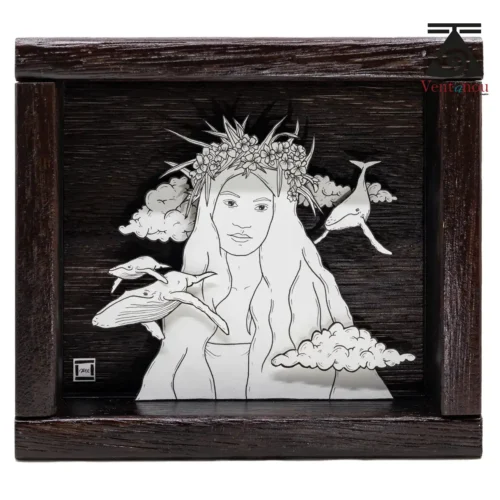 coffret-polylnesien-vahine-baleine layered Polynesian artwork