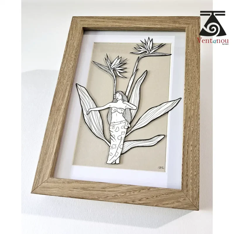 idee-cadeau-de-polynesie-vahine-qui-danse Polynesian Dancer Artwork